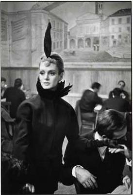 1962 Rome, for Harper's Bazaar in Trattoria, O