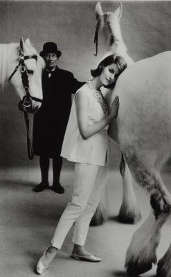 1959 for British Vogue with Horse