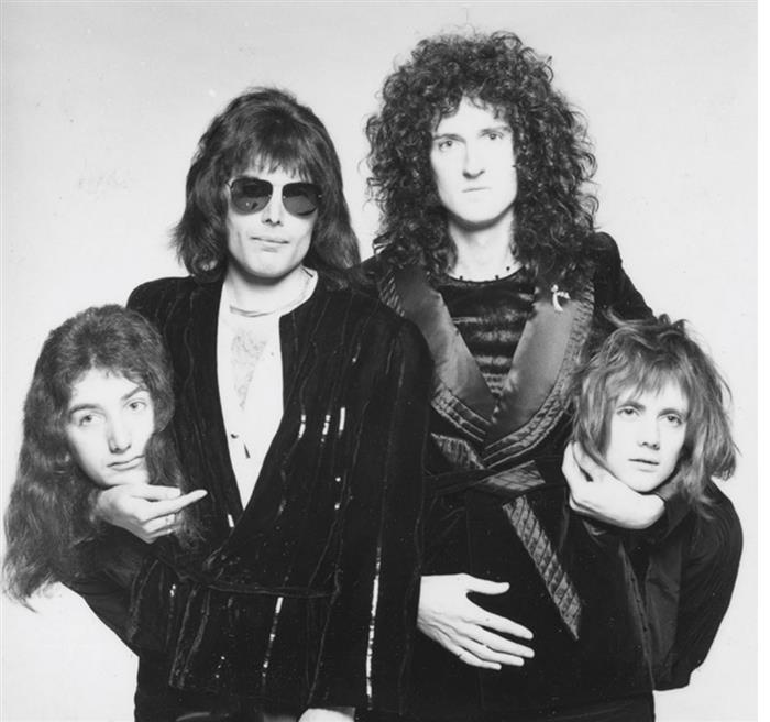 The Queen  Rock Band circa 1975