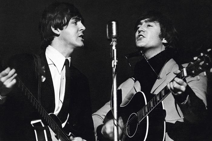 The Beatles at Wembley Studios 1964