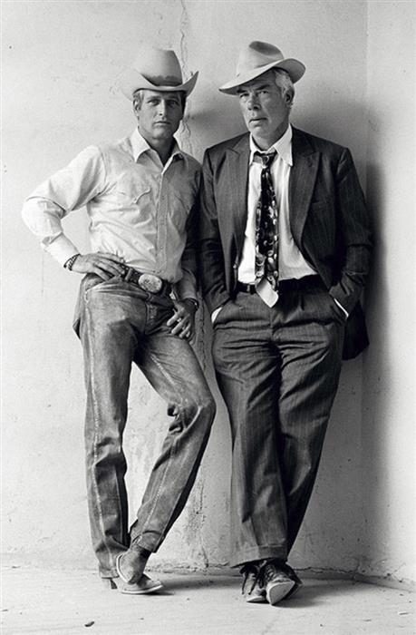 Lee Marvin and Paul Newman 1972