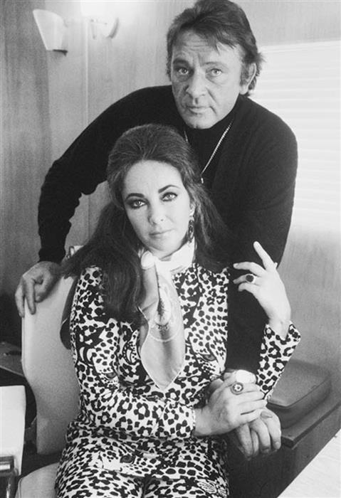 Richard Burton and Elizabeth Taylor, London 1971