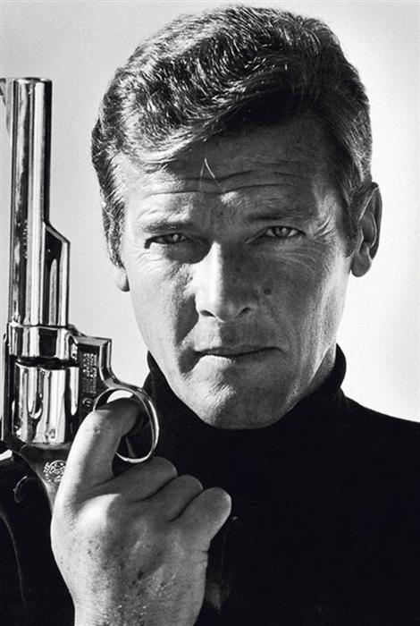 Roger Moore as James Bond  1970