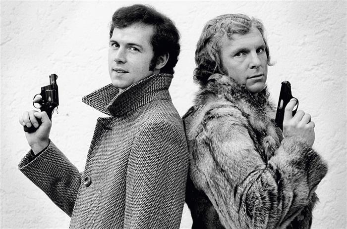 Bobby Moore and Beckenbauer 1970s