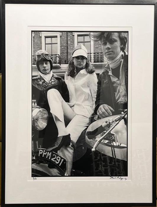 Jean Shrimpton and two Rogers 1963 by David Montgomery
