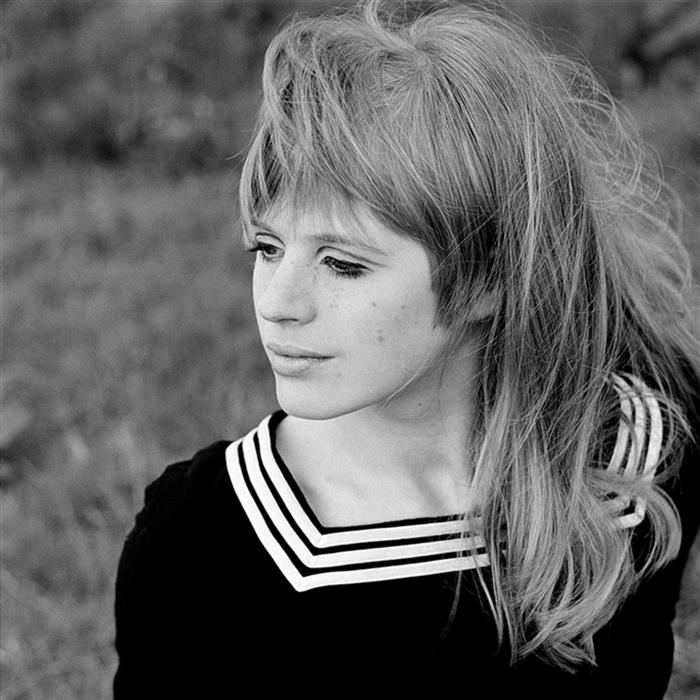 Marianne Faithfull in Sailor Top Portrait 