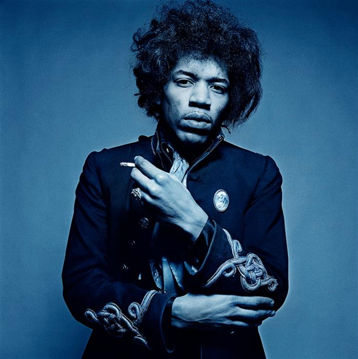 Jimi Hendrix Blue 1967