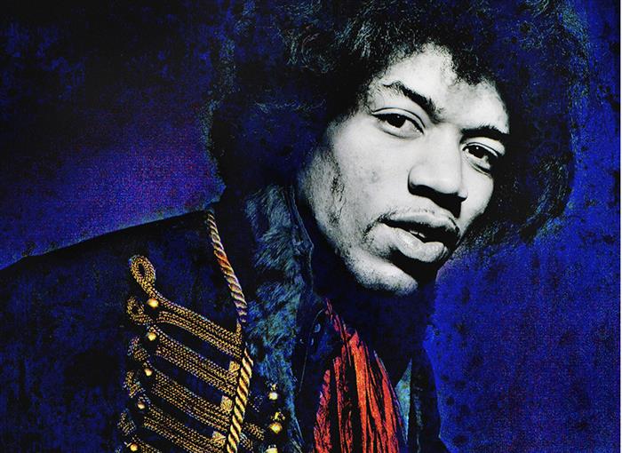 Jimi Hendrix Portrait 1967