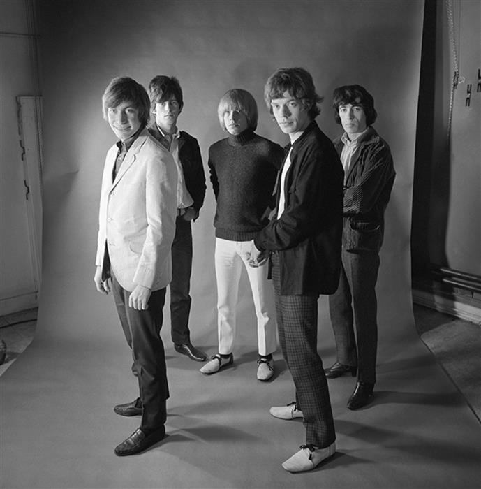 The Rolling Stones In Gered Mankowitz Studio 1965
