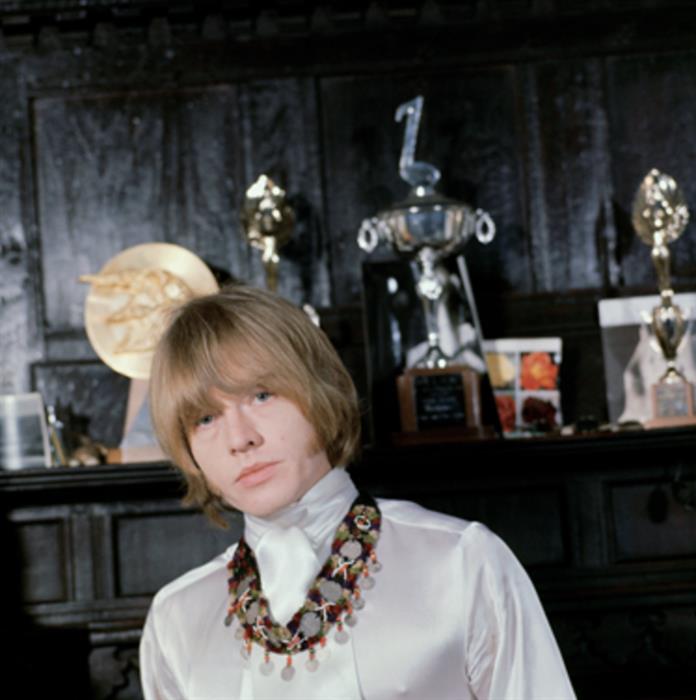 Bian Jones  of The Rolling Stones at Home 