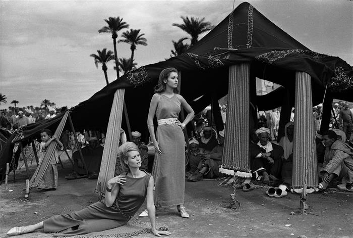 French Elle Bedouin Tent 1962 