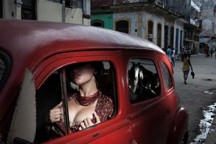 She Is Cuba,In Cuba's forbidden allure ,amongst the crumbling walls of colonial architecture ,the ab