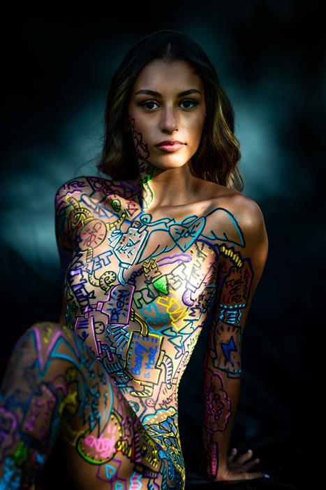 Andufa Painter Artist Model Thea 2