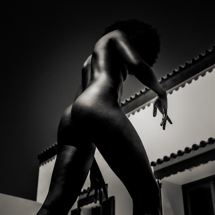 Laure on my Terrace 