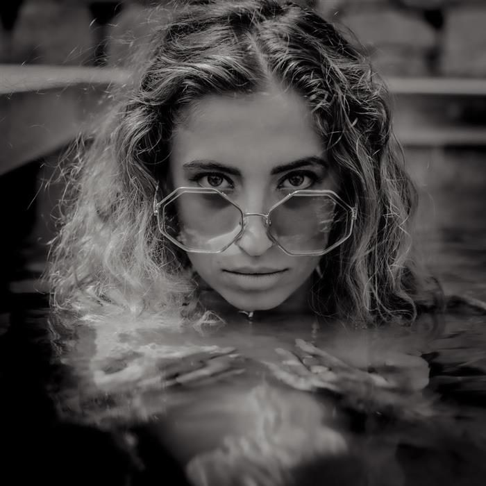Katrina in the Pool 