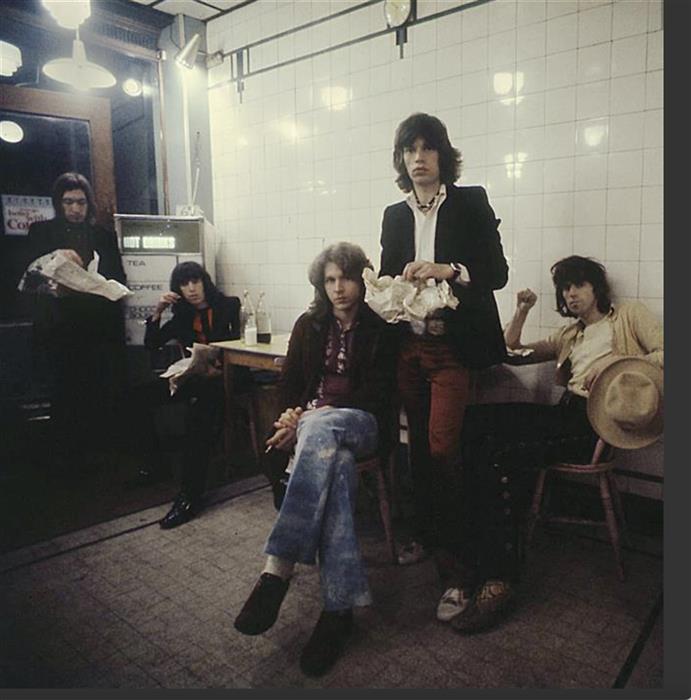 The Rolling Stones at Chip Shop 