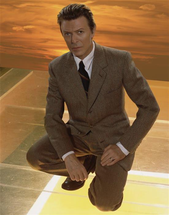 David  Bowie Sunset 2001  size 19x24 inch 