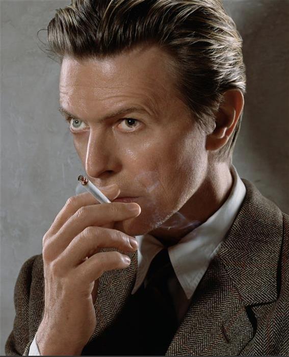 David Bowie  Smoking  size 20x24inches 