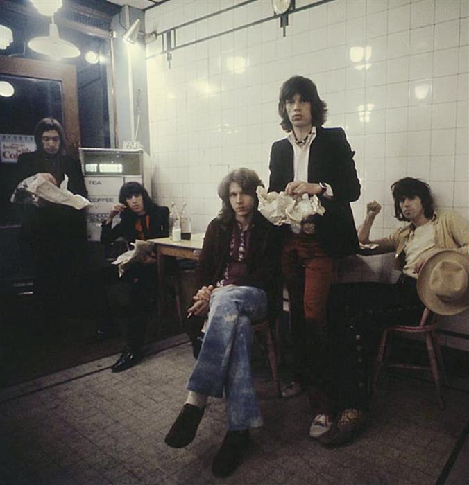 The Rolling Stones Fish and Chip Shop by David Montgomery. 